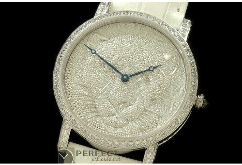 CARBP10031 Panthere de Cartier Ladies SS/LE Platinium Swiss Qtz