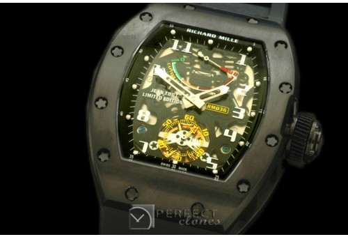 RM036-111 Jean Tody Felipe TI PVD/RU Black Asian 23J PR
