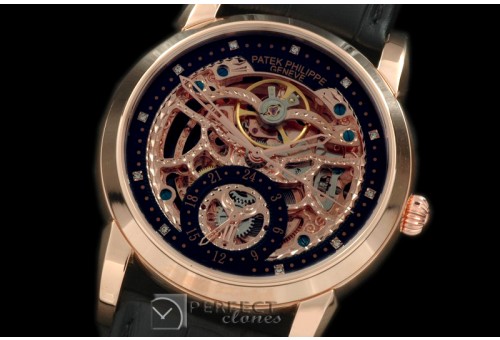 PPCC10027 Classic Skeleton RG/LE Black Asian 2813