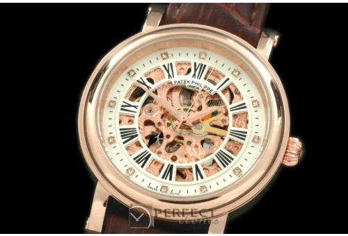 PPSK10001 Classic Skeleton RG/LE White Asian 2813