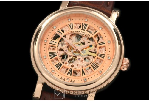 PPSK10003 Classic Skeleton RG/LE R-Gold Asian 2813