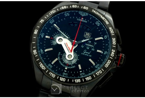 TGCA36-10111 Grand Carrera Calibre 36 PVD/PVD Black/Red Jap OS Q