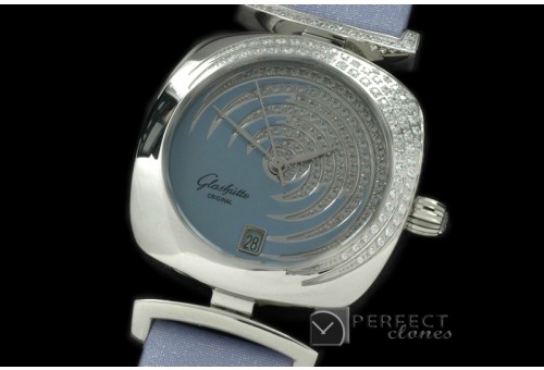GLPV-106 Pavonina Ladies SS/ST Mid Blue Swiss Quartz