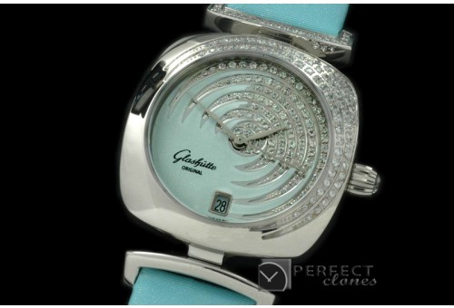 GLPV-105 Pavonina Ladies SS/ST Lilac Blue Swiss Quartz
