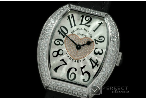 FMH10002 Heart SS/LE White/Heart Swiss Quartz0063