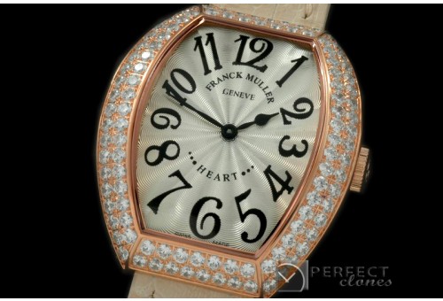 FMH10011 Heart RG/LE White Swiss Quartz