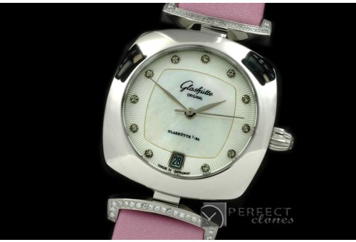 GLPV-001 Pavonina Ladies SS/ST White Swiss Quartz