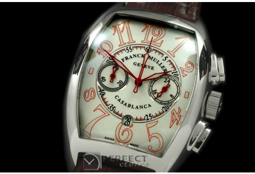 FMCA01113 Casablanca Chrono SS/RU White Jap OS2Qtz Chrono