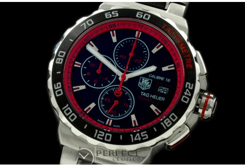 TGF1-00232 Formula 1 Calibre 16 SS/SS Black/Red OS 20 Quartz C