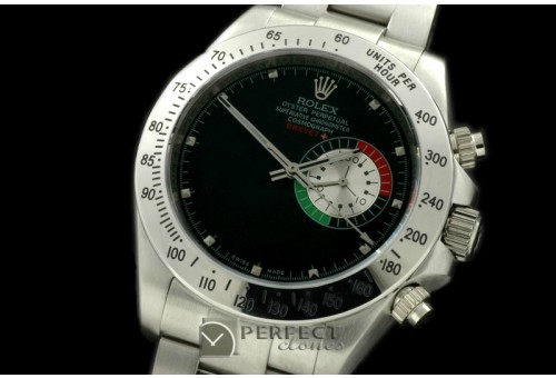 RDBP10002 Brevet Plus Daytona SS/SS Black Asian 2813