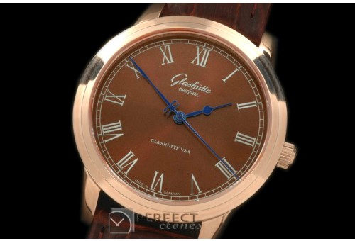 GL00039 Senator Sixties RG/LE Brown Asian 2824