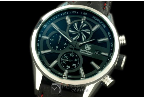 TG-50-001L Carrera 50yrs Anni Chrono SS/LE Black Jap OS2Quartz
