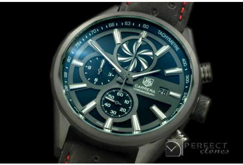 TG-50-011L Carrera 50yrs Anni Chrono PVD/LE Black Jap OS2Q