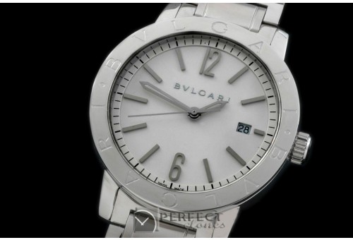 BVL00101 Bulgari Bulgari Auto SS/SS White Jap Miyota 9015