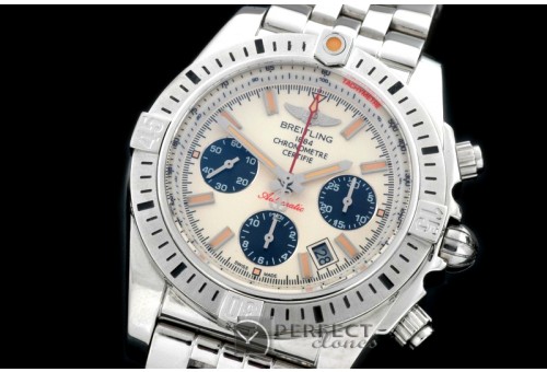 BLB01-00101 Chronomat B01 SS/SS White Sticks A-77528800bph
