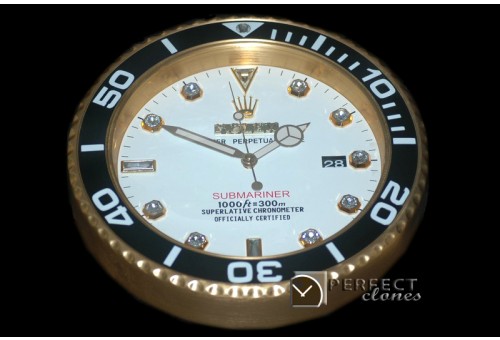 RLDC20062 Dealer Clock Submarina Style Swiss Quartz