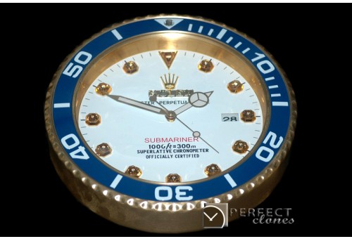 RLDC20066 Dealer Clock Submarina Style Swiss Quartz