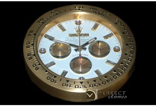 RLDC50152 Dealer Clock Daytona Style Swiss Quartz