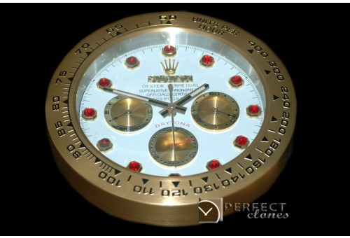 RLDC50153 Dealer Clock Daytona Style Swiss Quartz