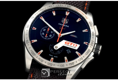 TG-GTO-103N Carrera GTO Chrono SS/NY Black/Orange Jap OS2Quart