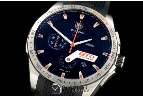 TG-GTO-103R Carrera GTO Chrono SS/NY Black/Orange Jap OS2Quart