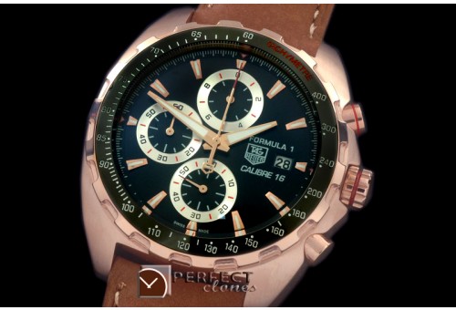 TGF1-00187 Formula 1 Calibre 16 RG/LE Black OS 2Quartz Chron