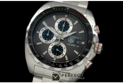 TGF1-00176S Formula 1 Calibre 16 SS/SS Grey OS 2Quartz Chron