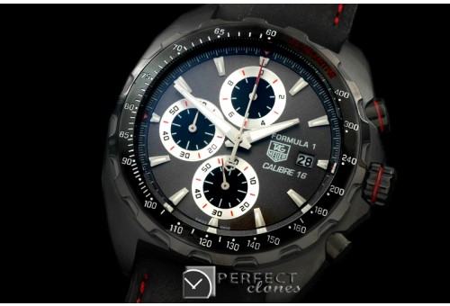 TGF1-00191 Formula 1 Calibre 16 PVD/LE Grey OS 2Quartz Chron