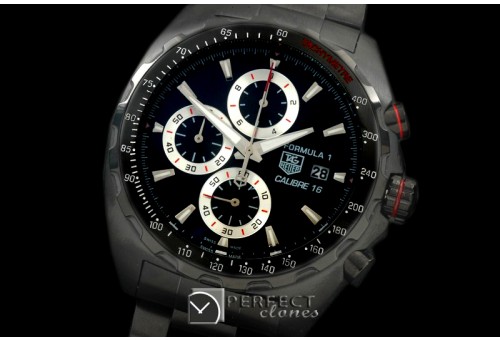 TGF1-00192S Formula 1 Calibre 16 PVD/PVD Black OS 2Quartz Ch