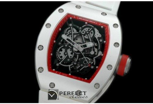 RM055-103 RM-055 Bubba Watson Tourbillon CER/SS/RU Custom Skelet