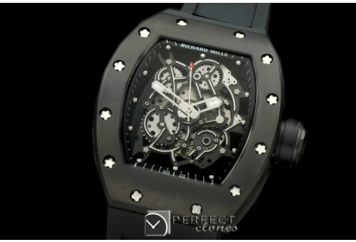 RM055-111 RM-055 Bubba Watson Tourbillon CER/PVD/RU Custom Skele