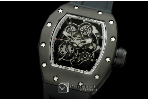 RM055-112 RM-055 Bubba Watson Tourbillon CER/PVD/RU Custom Skele