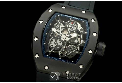 RM055-114 RM-055 Bubba Watson Tourbillon CER/PVD/RU Custom Skele