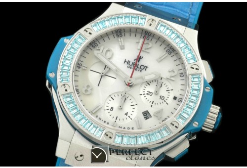 HBSQ10005 Big Bang Pearl SS/Sq Blue Ruby White A-7750
