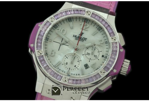 HBSQ10007 Big Bang Pearl SS/SQ Voilet Ruby White A-7750