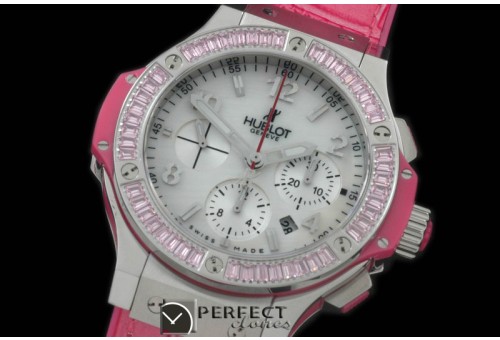 HBSQ10009 Big Bang Pearl SS/Sq Pink Ruby White A-7750
