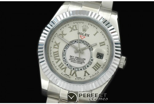 RSKD02001 SkyDweller SS/SS White Asian ST3855