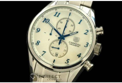 TGCA00296S Carrera SLR SS/SS White Jap Qtz
