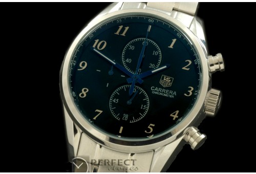 TGCA00297S Carrera SLR SS/SS Black Jap Qtz