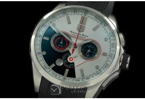 TG-SLS-102R Mercedes SLS Chrono SS/RU White Jap OS2Quartz