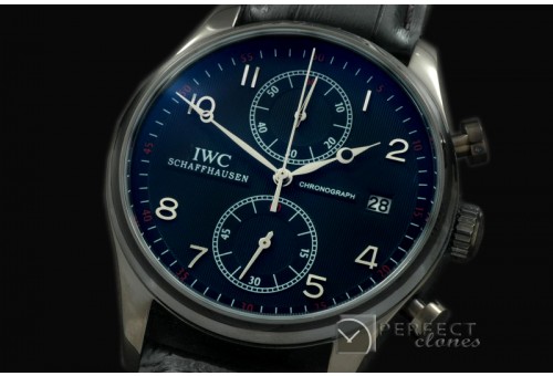 IWPG10139 Portuguese Chrono Date PVD/LE Black Jap OS20