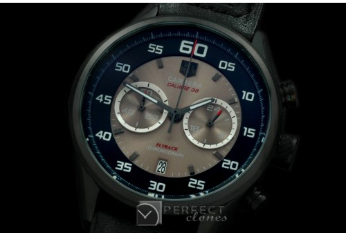 TG-50-125R Carrera 50yrs Chrono PVD/RU Black/Grey Jap OS2Quart