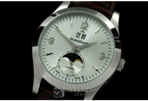 JL00066 Master Big Date/Day Phase SS/LE White Asian 2813