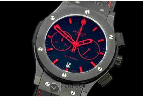 HBFSC10036 Classic Fusion Chrono PVD/LE All Blk Red Jap Quartz