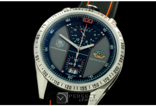 TGMKG-103R Indy 50Mikrograph SS/RU Grey/Blk Jap OS2Quartz