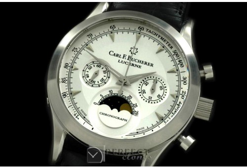 CFB10016 Chronographe/Day Phase SS/LE White Venus 75 H/W