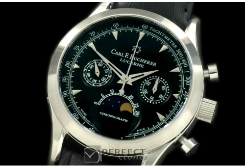 CFB10017 Chronographe/Day Phase SS/LE Black Venus 75 H/W
