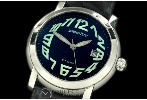 APGL00112 Jules Audemars Globe SS/LE Black Asian 2824