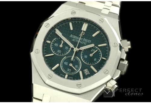 APROC02003 Royal Oak Chrono SS/SS Blue Jap OS2Quartz