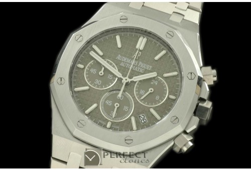 APROC02004 Royal Oak Chrono SS/SS Grey Jap OS2Quartz